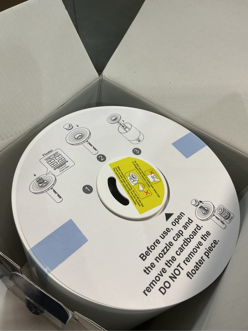 Condition photo showing Good Condition for Everlasting Comfort 2.5L Top Fill Humidifier for Bedroom – Quiet, Easy to Fill & Clean, 24HR Runtime, Night Lights, Timer, Ultrasonic Cool Mist, Auto Shut-Off, Essential Oil Diffuser - White