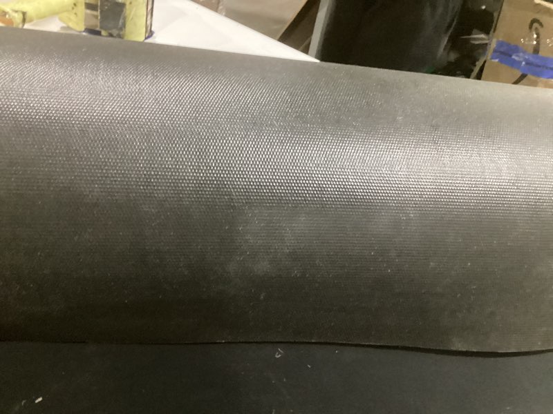 Condition photo showing Good Condition for kempf black border coco coir doormat, 24" x 72", non-slip backing, heavy duty natural fiber front door welcome entrance mat, low clearance, outdoor indoor black 6' x 2' (rectangular)
