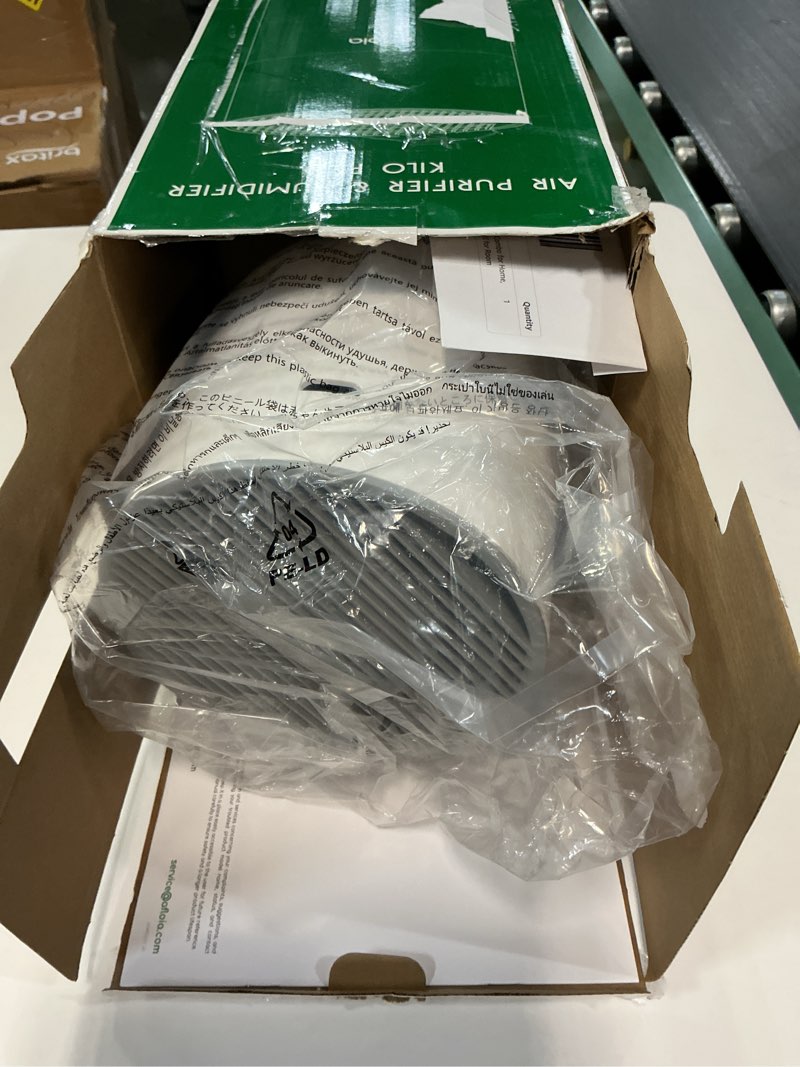 Condition photo showing Good Condition for Afloia Humidifier and Air Purifier in One, Air Purifier and Evaporative Humidifier Combo for Home, 24dB Quiet Air Cleaner Remove Pets Dust Dander Hair Allergy Pollen Smoke Smell for Room