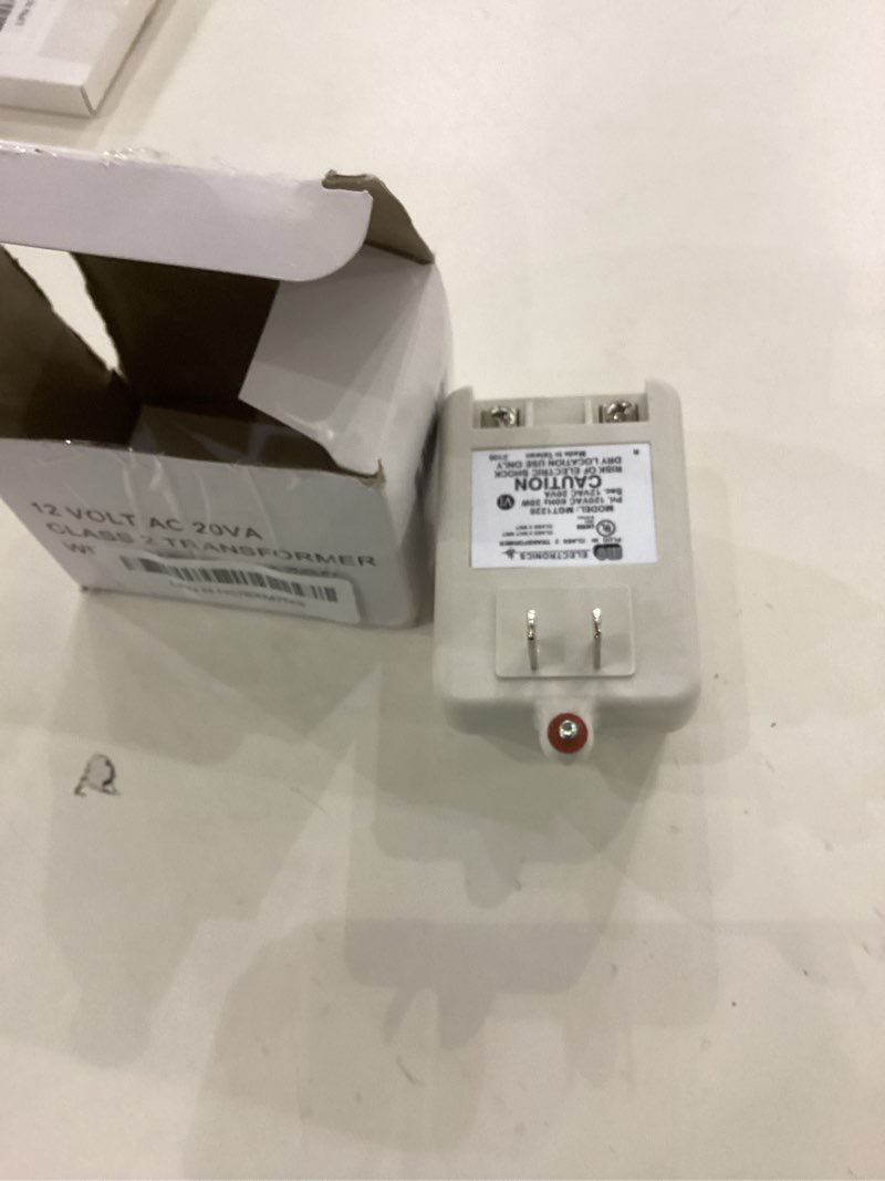 Condition photo showing Good Condition for PWS-1220 12VAC 20VA Class II Power Supply AC Adapter UL 12V Transformer Plug with terminals