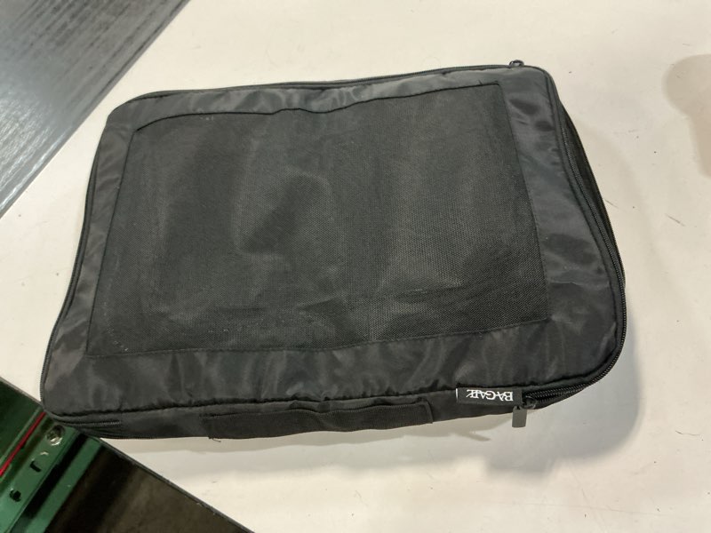 Condition photo showing As Is for bagail 6 set packing cubes luggage packing organizers for travel accessories-black black 6 set