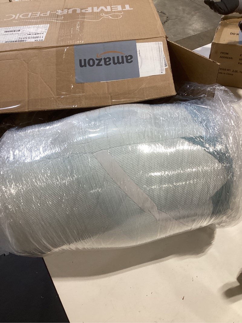 Condition photo showing Good Condition for tempur-pedic tempur-adapt + cooling 3-inch queen mattress topper medium luxury premium foam, washable cover, medium cooling topper,white queen 3" + cooling