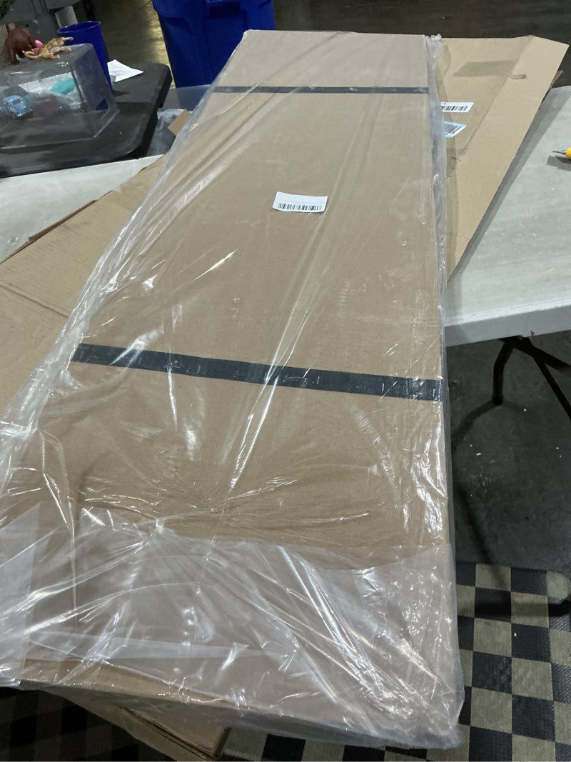 Condition photo showing New/Like New for imperius foldable box spring, bunkie board, bed support slats,full 53"x74" full 74"x53"