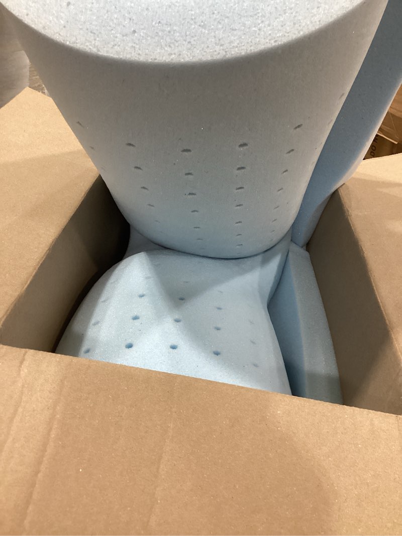 Condition photo showing Good Condition for memory foam mattress topper blue medium