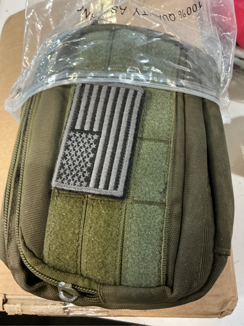 Condition photo showing Good Condition for tactical fanny pack pistol pouch ultimate fanny pack holster fits 1911, glock, h&k, ruger, s&w m&p shield, taurus, sig sauer, springfield, beretta, kimber, walther, and more army green