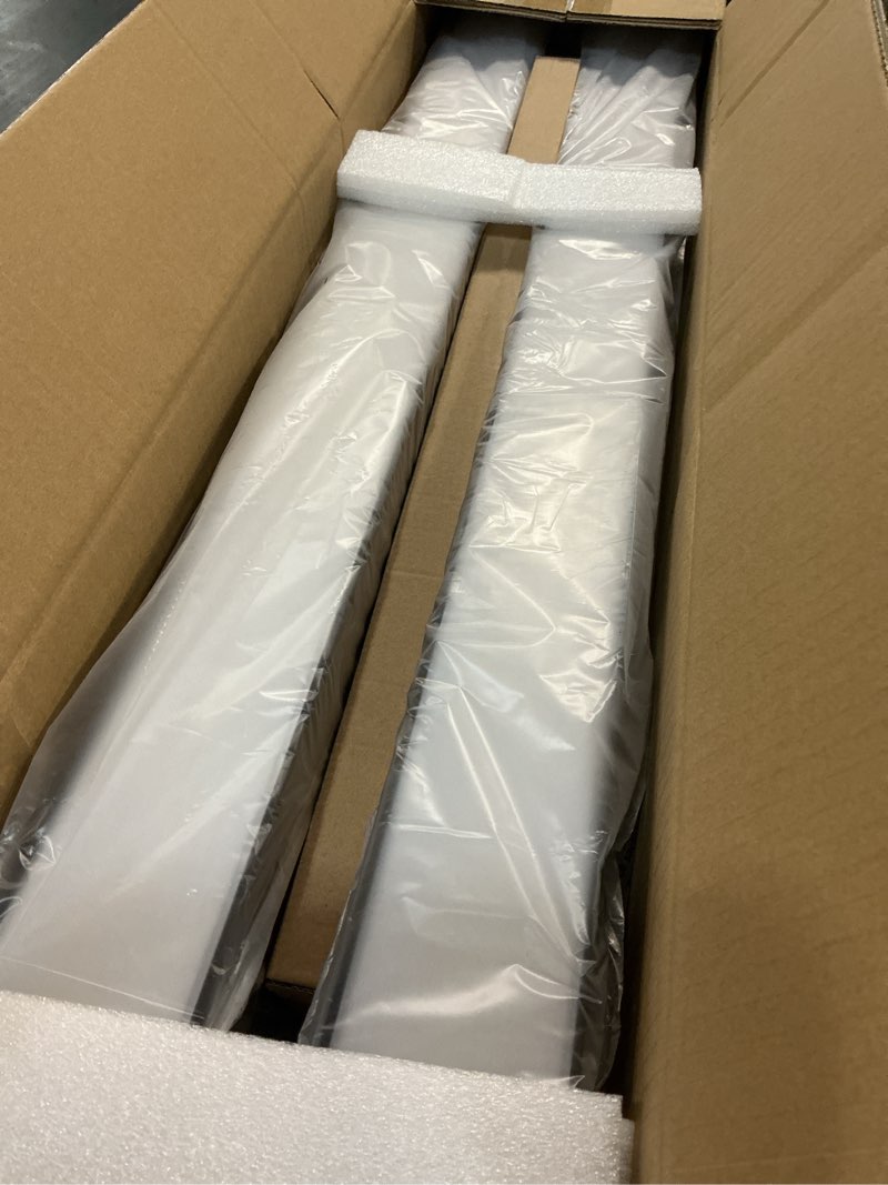 Condition photo showing Good Condition for dakason 4ft led linear lights, 40w 3000k/4000k/5000k selectable hanging light, 4’ linkable office shop light fixture, 0-10vdimmable architectural lighting fixture etl listed for gym retails 4pack black 4ft-4pack