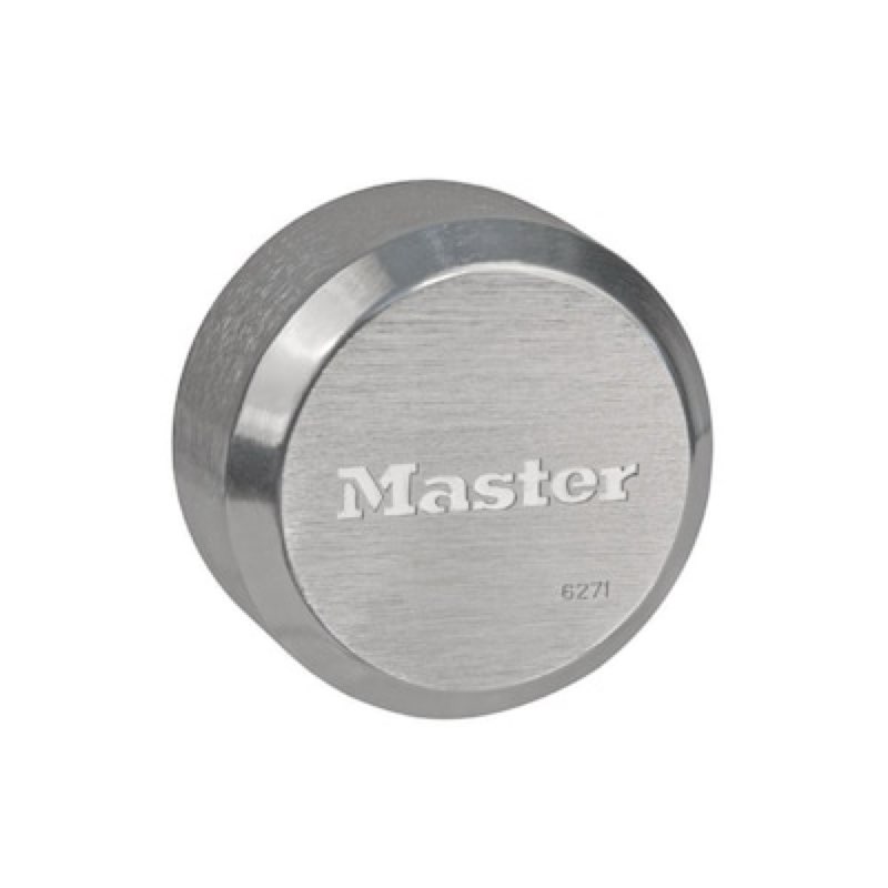 master lock heavy duty shrouded outdoor keyed padlock , 2-7/8-in wide