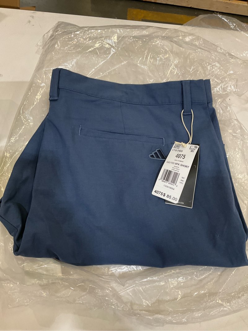 Condition photo showing As Is for adidas Mens Go-to Five-Pocket Shorts 40 Prloin