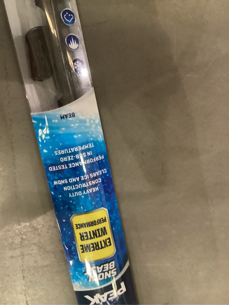 Condition photo showing As Is for PEAK Snow Beast Winter Windshield Wiper Blade, 26-inch 26"