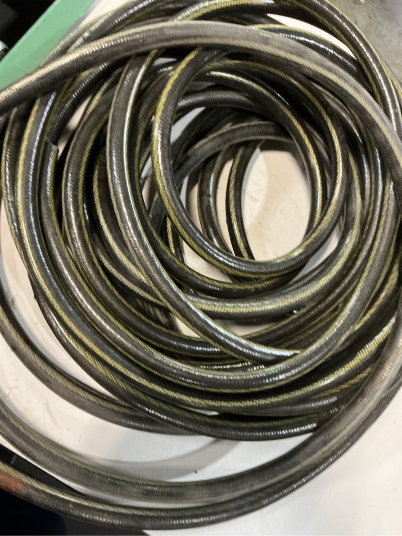 Condition photo showing As Is for (size unknow) apex 988vr-100 garden hose, 3/4-inch , gray