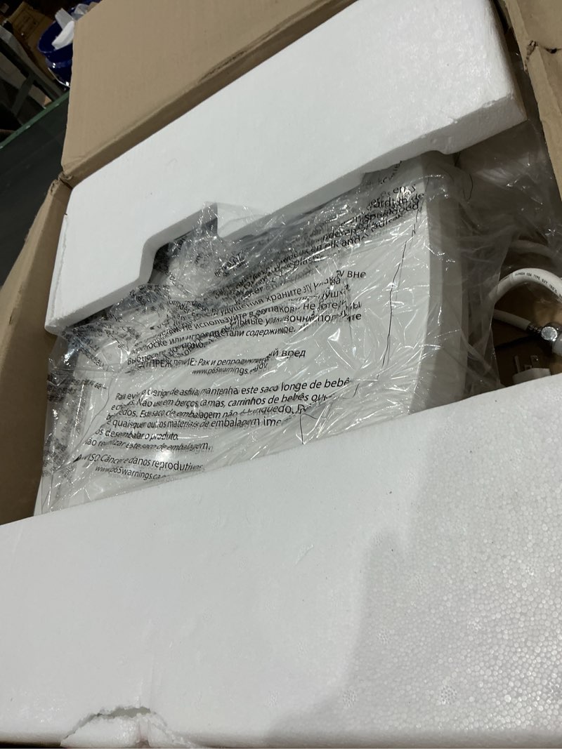 Condition photo showing Good Condition for bio bidet bb2000 bliss electric bidet toilet seat, warm water with air dryer, heated seat with sensor and slow close lid, night light, remote control, elongated, white elongated white