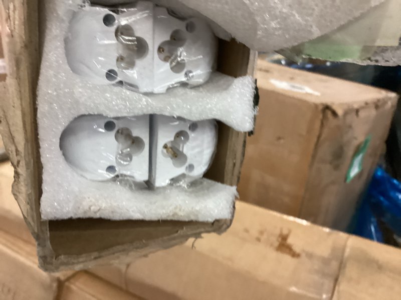 Condition photo showing New/Like New for 4Pack 8FT LED Shop Light Garage Lights,100W 6000K 15000LM White Light,Hanging/Surface Mount,Plug and Play,Super Bright T8 Tube Light,Linkable LED Shop Lights for Warehouse Workshop Basement 8FT-4Pack-6000K