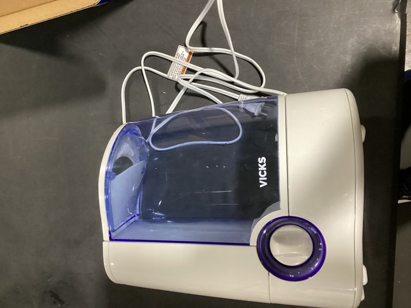 Condition photo showing Good Condition for Vicks Warm Mist Humidifier Filter?Free 1Gal Tank, Auto Shut?Off, Night Light, VapoPad and VapoSteam Compatible 1 Count (Pack of 1) White