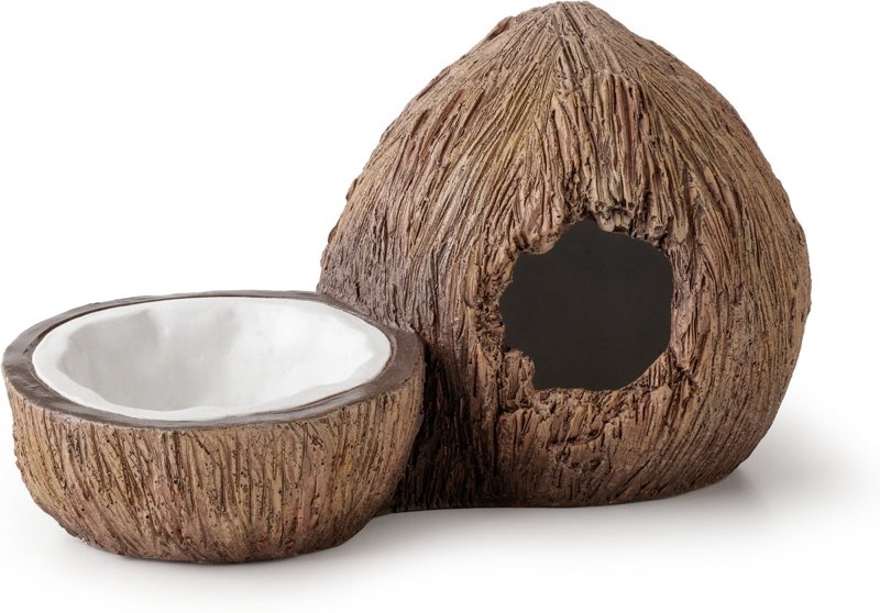 Exo Terra Coconut Hide & Water Dish