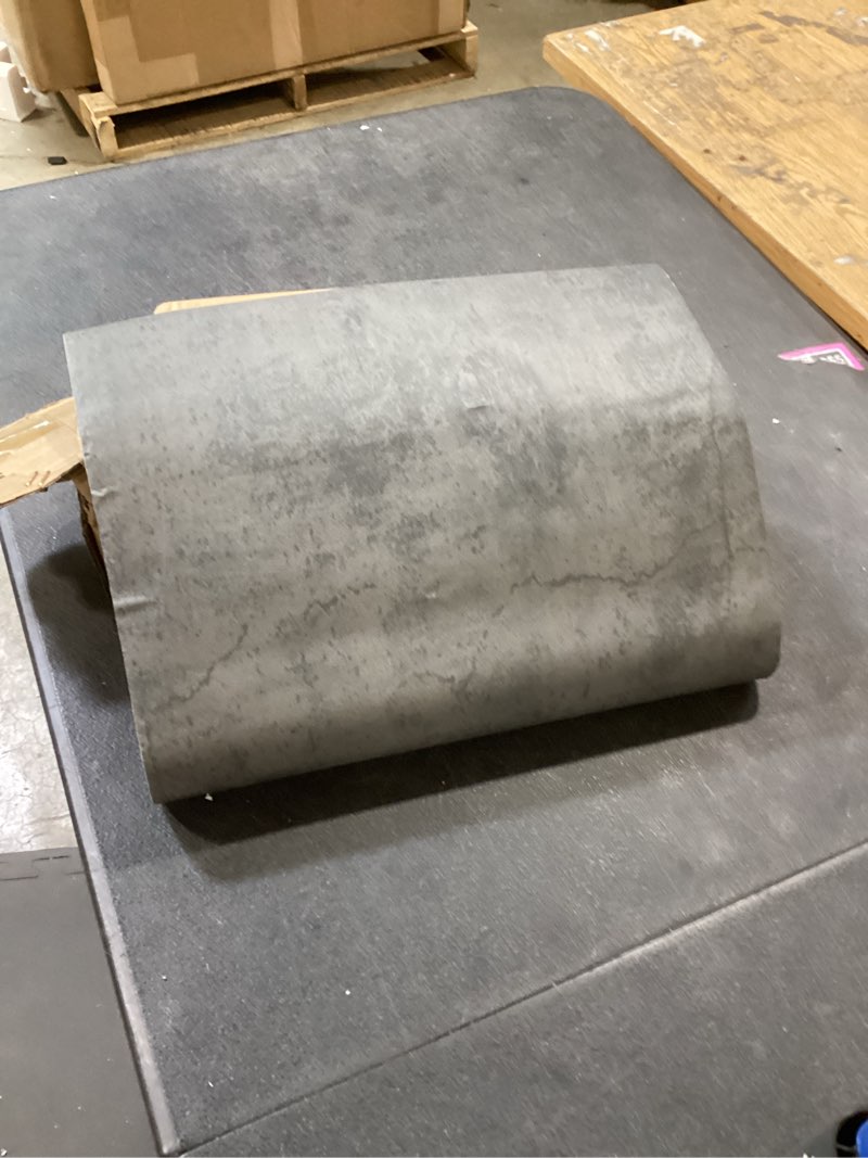 16"×197" Grey Concrete Contact Paper 3d Extra Thick Faux Cement Concrete Wallpaper For Kitchen Countertop