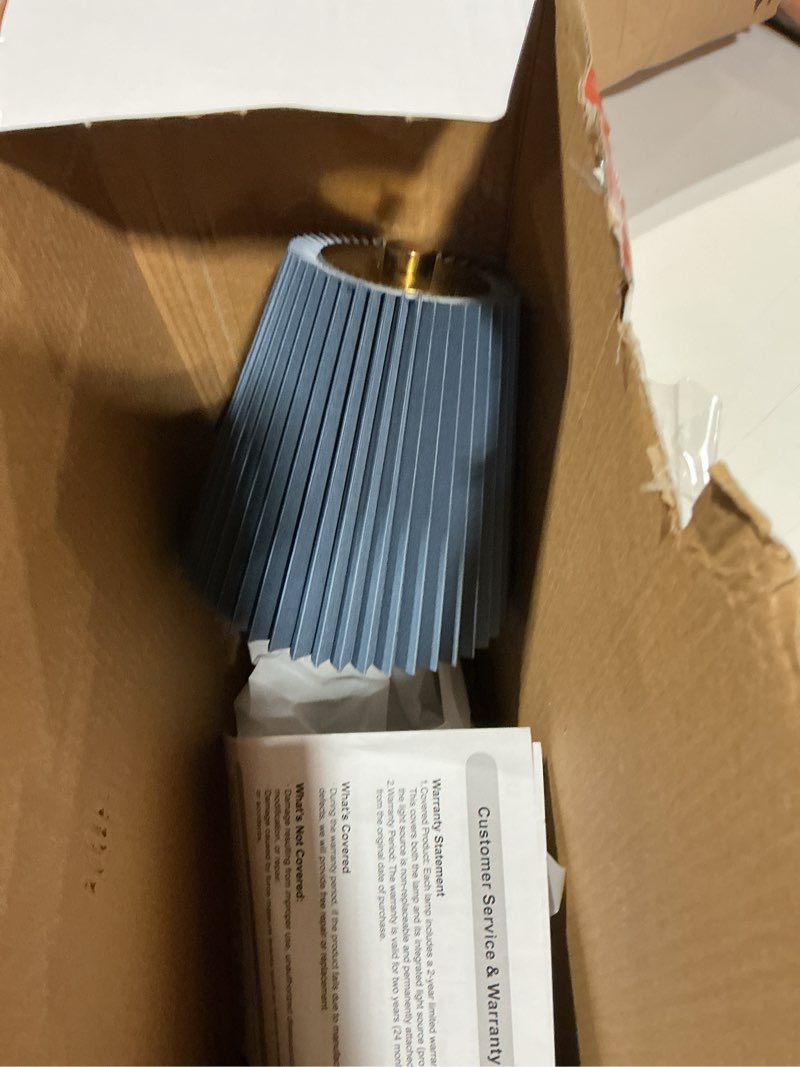 Condition photo showing Good Condition for set of 2 table lamps cordless, led small rechargeable lamps, 3 color temperatures & stepless dimming, mini table lamp set battery operated for bedside, living room, home decor (slate blue)