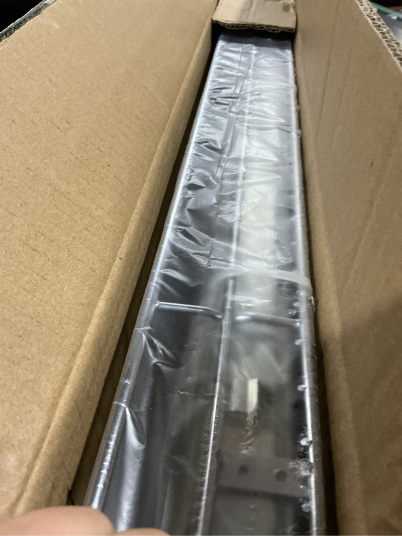 Condition photo showing Good Condition for ocg under sink cabinet organizer two tier pull out shelf (14.75w x 21d), under sink sliding shelf for kitchen bathroom cabinet 2 tier chrome 14.75"w x 21"d