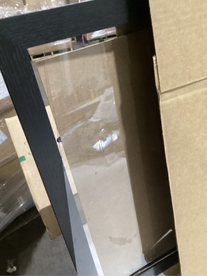 Condition photo showing Good Condition for Americanflat 16x16 Picture Frame with Polished Plexiglass - Use as 12x12 Frame with Mat or Display 16x16 Photo Without Mat - Hudson Collection - Wide Square Frames for Wall Display - Black Black 16x16