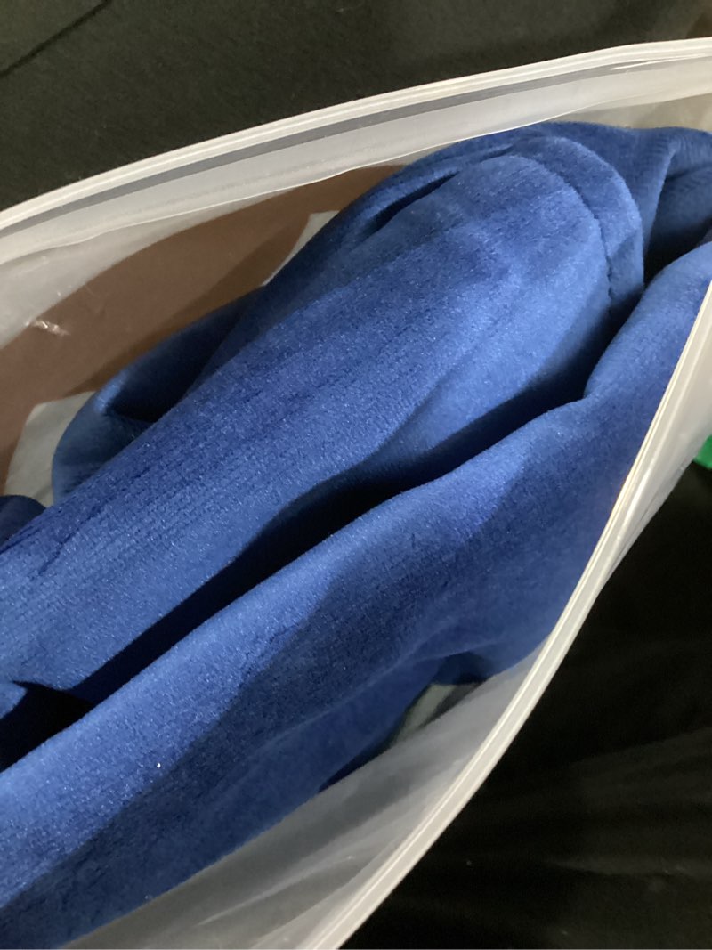 Condition photo showing Good Condition for MIULEE Pack of 2 Navy Blue Decorative Velvet Throw Pillow Cover Soft Pillowcase Solid Square Eruo Sham Cushion Case for Sofa Bedroom Car 24x24 Inch 60x60 Cm