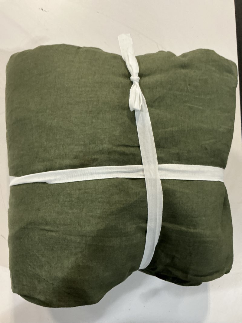 Condition photo showing New/Like New for european linen room darkening curtain 96x108”