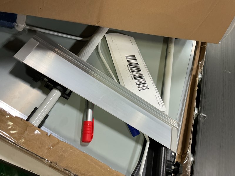 Condition photo showing As Is for Easel Whiteboard - Magnetic Portable Dry Erase 36 x 24 Tripod Height Adjustable, 3' x 2' Flipchart Easel Stand White Board for Office or Teaching at Home & Classroom (36x24 White)