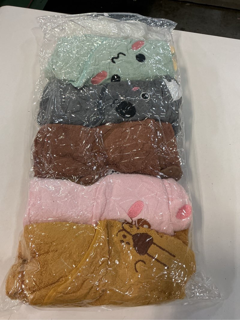 Condition photo showing Good Condition for Baby Hooded Bath Towels,6 Pack Baby Bath Towel Set,Soft and Absorbent Toddler Towels with Hood for Babies,Toddler,Infant,Kids,Newborn Essential(31.5 X 31.5 Inch) Brown+gray+green+pink+white+yellow