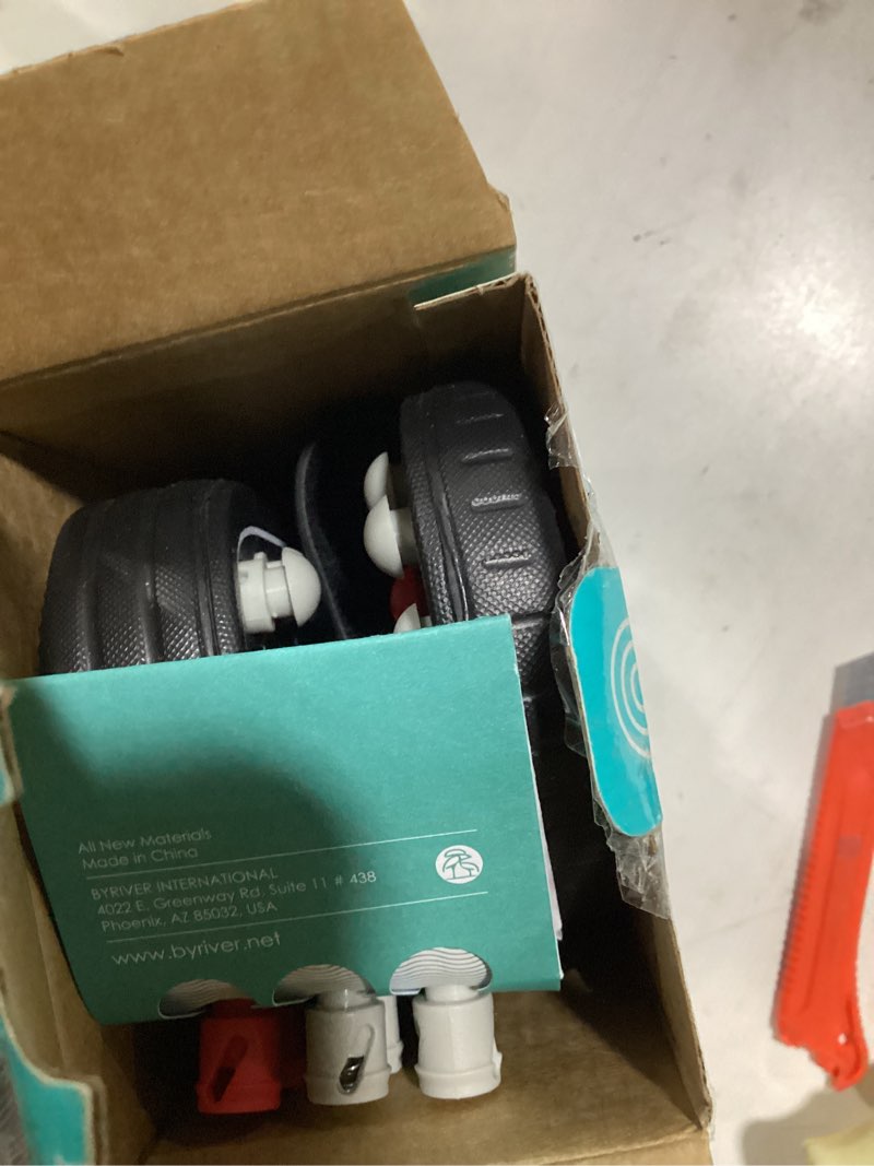 Condition photo showing Good Condition for byriver plantar fasciitis relief foot massager slippers sandals shoes for men women, foot care relaxation wellness gifts for mom dad, stress relief, tense muscle relaxer (02m) m-women(9-11) men(7-9) black spring slippers