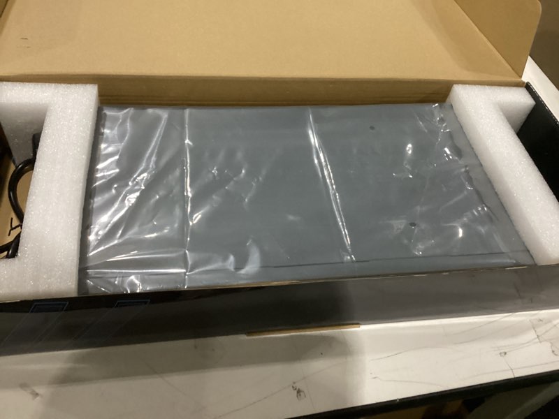 Condition photo showing New/Like New for 24 Port Gigabit Ethernet PoE Switch with 2 Uplink Gigabit Port & 2 SFP Port, YuanLey Unmanaged 24 Port PoE+ Network Switch, Rackmout, Build in 400W Power, Support 802.3af/at, Plug and Play 28 Port | 24*PoE+(1000Mbps) (400w)