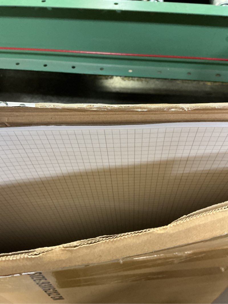 Condition photo showing Good Condition for 25 Sheet Graph Paper Pad 24" x 36" Large Graph 1" and 1/4" Ruled Grid Paper for Engineer Architect Designer Mathematician Draftsmen Sketch House Commercial Building Plan Drafting(White) 24" x 36" White
