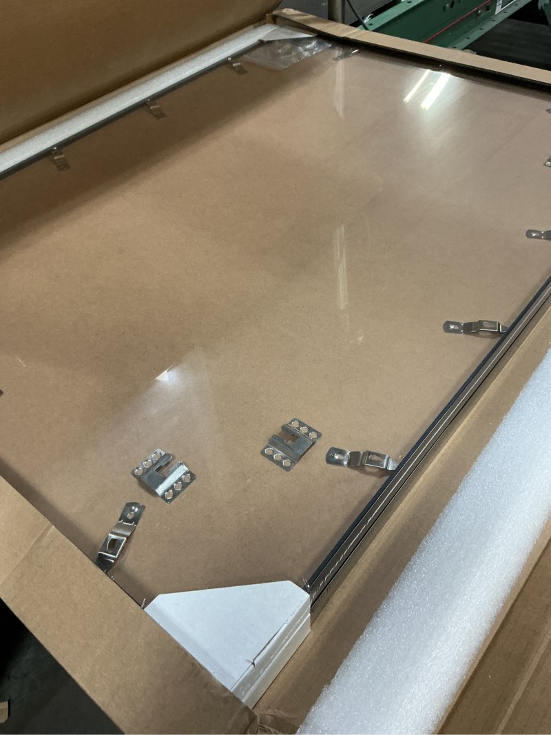 Condition photo showing New/Like New for aluminum jersey frame display case 2 pack, lightweight & durable metal jersey frame with mat, pinboard, shatterproof plexiglass & hanging kit for football baseball basketball soccer hockey shirt aluminum 2 pack