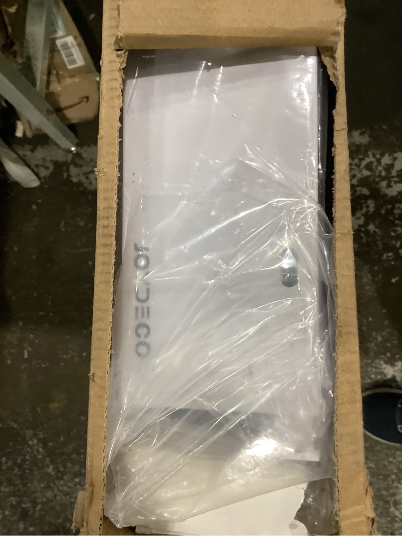 Condition photo showing Good Condition for joydeco no drill blackout shades, free-stop cordless roller shades, uv protection, thermal insulated blinds for indoor windows, easy install window blinds for home and office (white, 51" w x 75" h) white (no drill) 51"w x 75"h