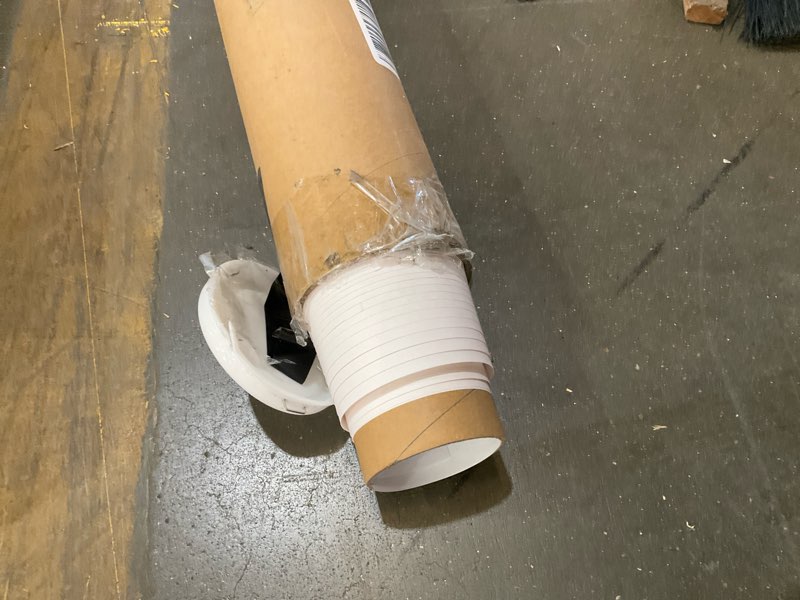 Condition photo showing As Is for yizhily seamless paper background for photography photo studio backdrop roll(82''x16.4' arctic white) arctic white 82" x16.4'