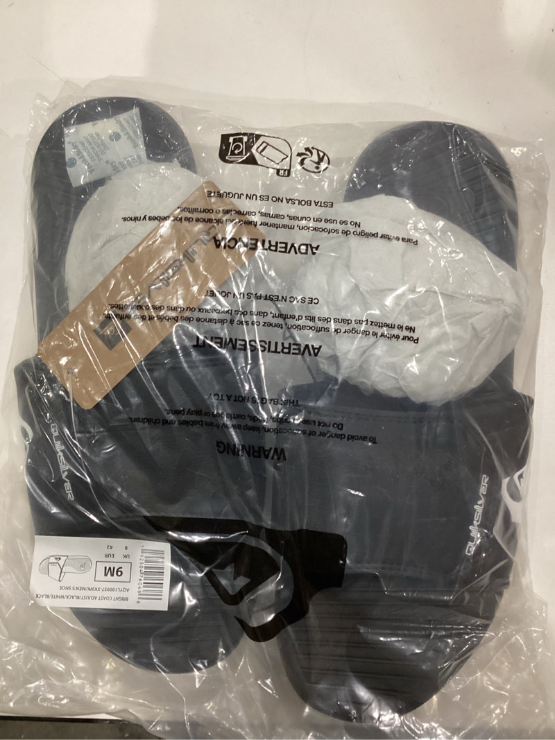 Condition photo showing As Is for Quiksilver Men's Bright Coast Adjust Sandal