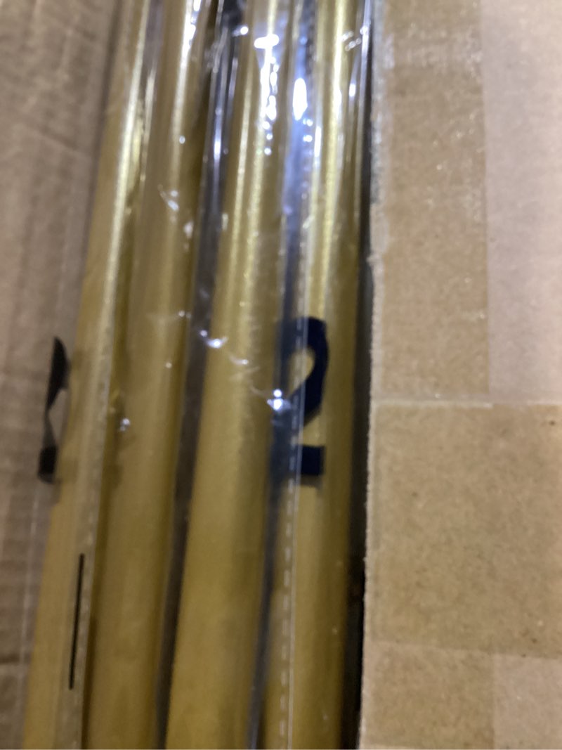 Condition photo showing Good Condition for wedding welcome sign holder, 68”x31”x 20” welcome to our wedding sign adjustable display stand with 4 leather hanging straps,gold easel stand personalized for baby bridal valentine gold 68”x31”x 20”