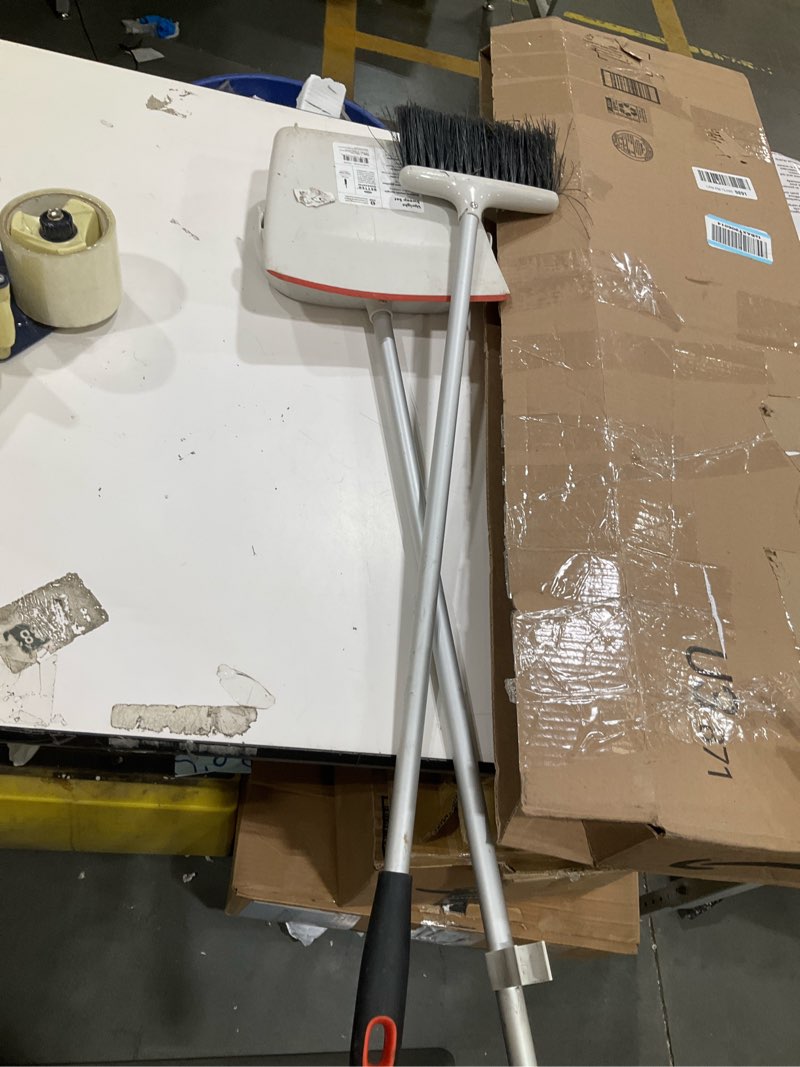 Condition photo showing As Is for oxo good grips upright sweep set