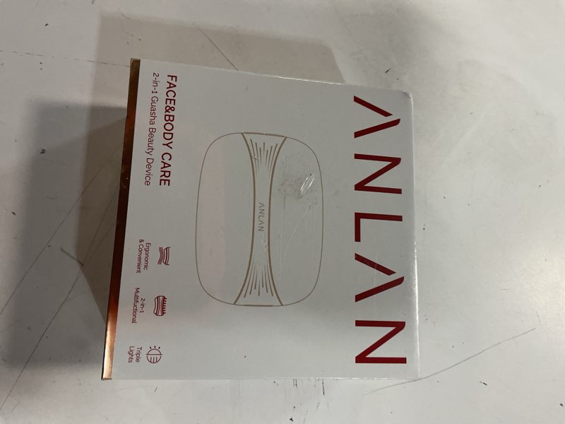 Condition photo showing New/Like New for newest 2-in-1 red light therapy for face & neck massager facial care device, electric gua sha lympha