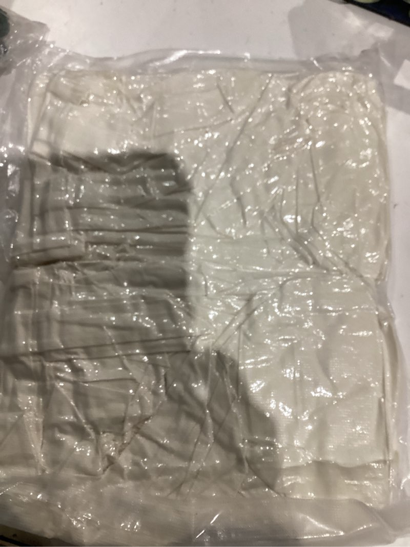 Condition photo showing Good Condition for hoolerry 12 pcs canvas wine bags with handle sublimation blanks bottle gift tote bag reusable washable wine purse carrier for travel weddings holiday birthdays party