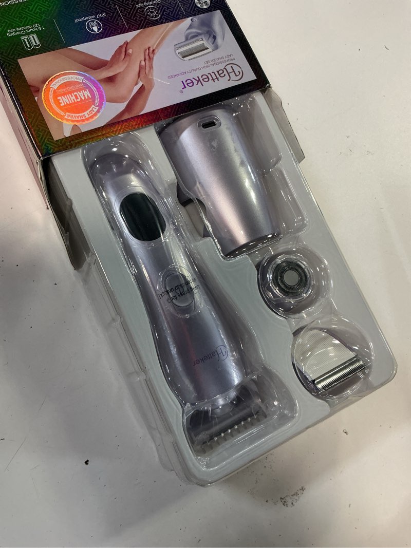 Condition photo showing Good Condition for Hatteker Multi-functional 3 in 1 USB Rechargeable Lady Shaver Portable Electric Bikini Hair Removal Painless Lady Body Epilator