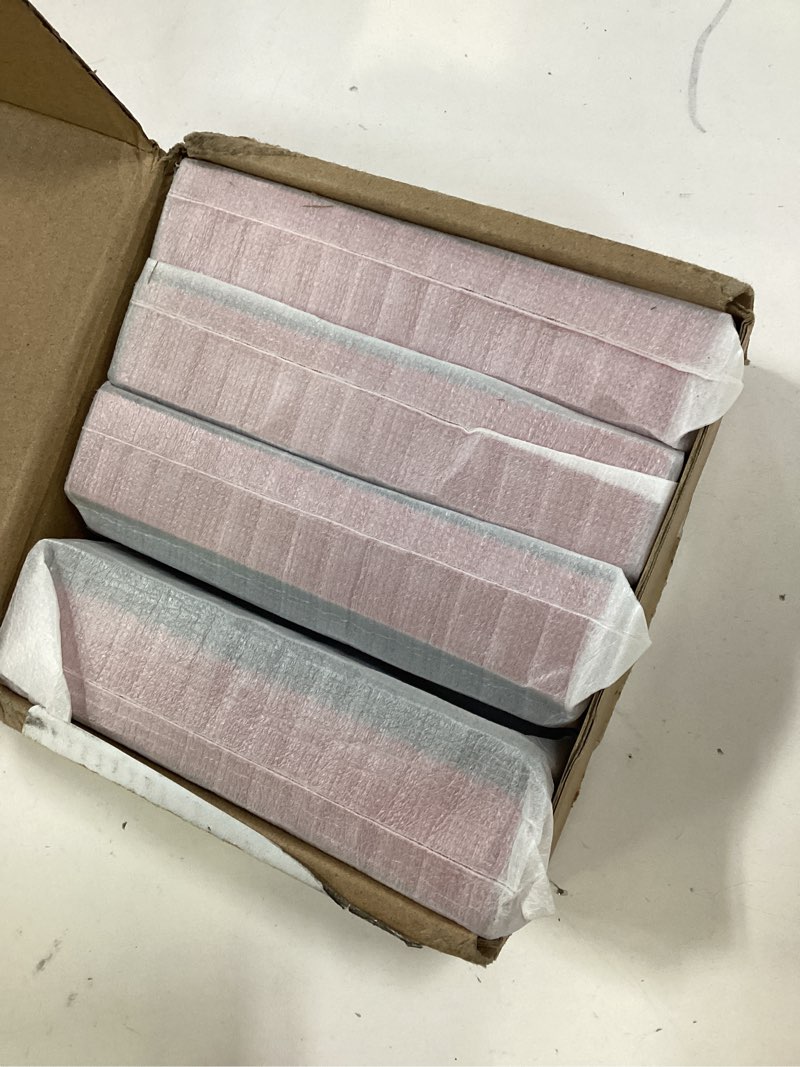 Condition photo showing Good Condition for 8 Pack Self Adhesive Cabinet Handles Matte Black No Drill Drawer Pulls Stick On Handle for Cabinets Closets Sliding Shower Doors, 6" Overall Length