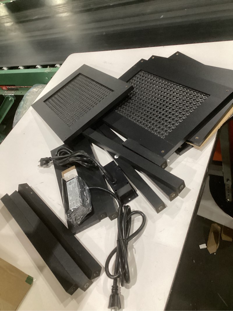 mini side table with outlets, incomplete parts