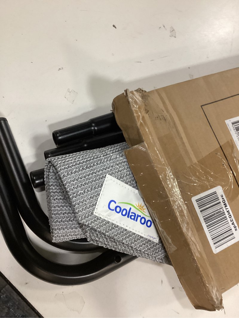 Condition photo showing Good Condition for coolaroo original elevated dog bed - breathable off-the-ground pet bed with cooling fabric, joint relief & moisture-resistant fabric, 100% recyclable, easy clean, grey, small small dog bed grey