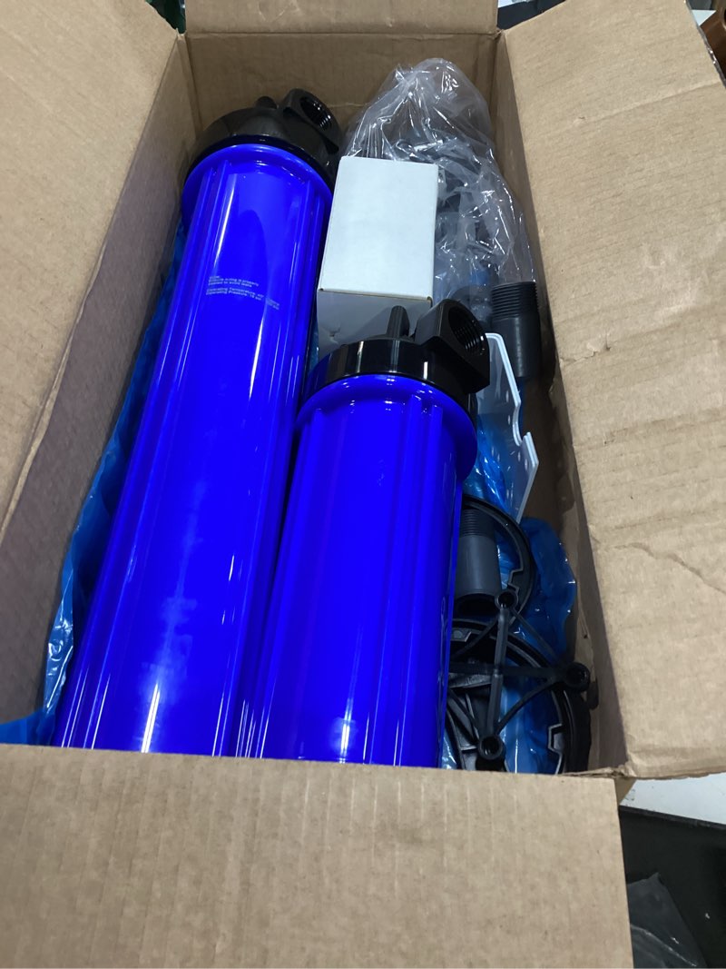 Condition photo showing Good Condition for Aquasana Pre-Filter, Post-Filter & Assembly Kit Bundle | 20" Sediment Filter | Captures Dirt, Rust & Silt | Drain Valve & Shut-Off Valve | WH-STD-Install | for Whole House Systems
