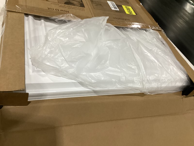Condition photo showing New/Like New for Art3d PVC Ceiling Tiles, 2'x2' Plastic Sheet in White (24-Pack) 24"x24" White 1 24