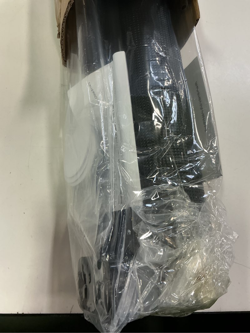 Condition photo showing New/Like New for 42" Tall Retractable Baby Gates, Extra Wide 196" Retractable Safety Gate with Reinforced Strips, Extra Long Dog Gate for Large Openings & Doorways Mesh Pet Baby Gates Indoor & Outdoor, Black Black 42" Tall x 196" Wide