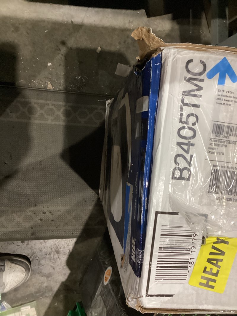 Condition photo showing As Is for Chamberlain B2405 Quiet Wi-Fi Garage Door Opener, Wireless Keypad - Quantity 1 B2405 Garage Door Opener