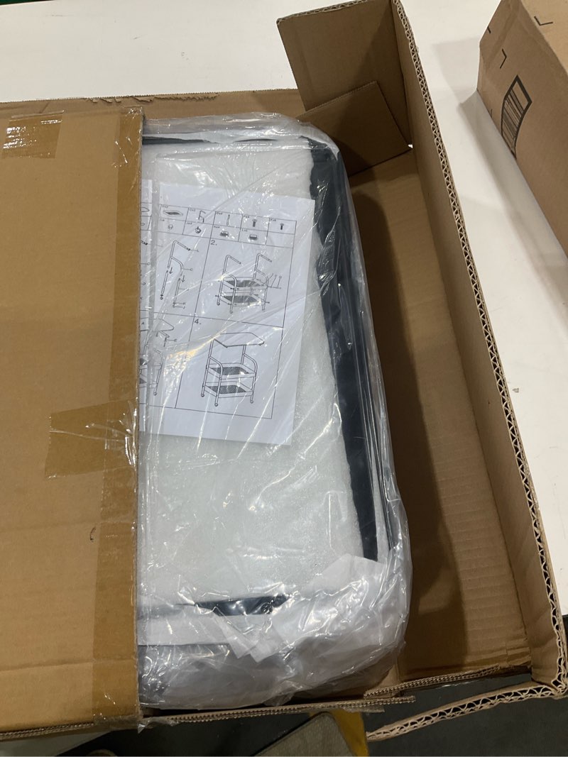 Condition photo showing Good Condition for Three tier rolling cart