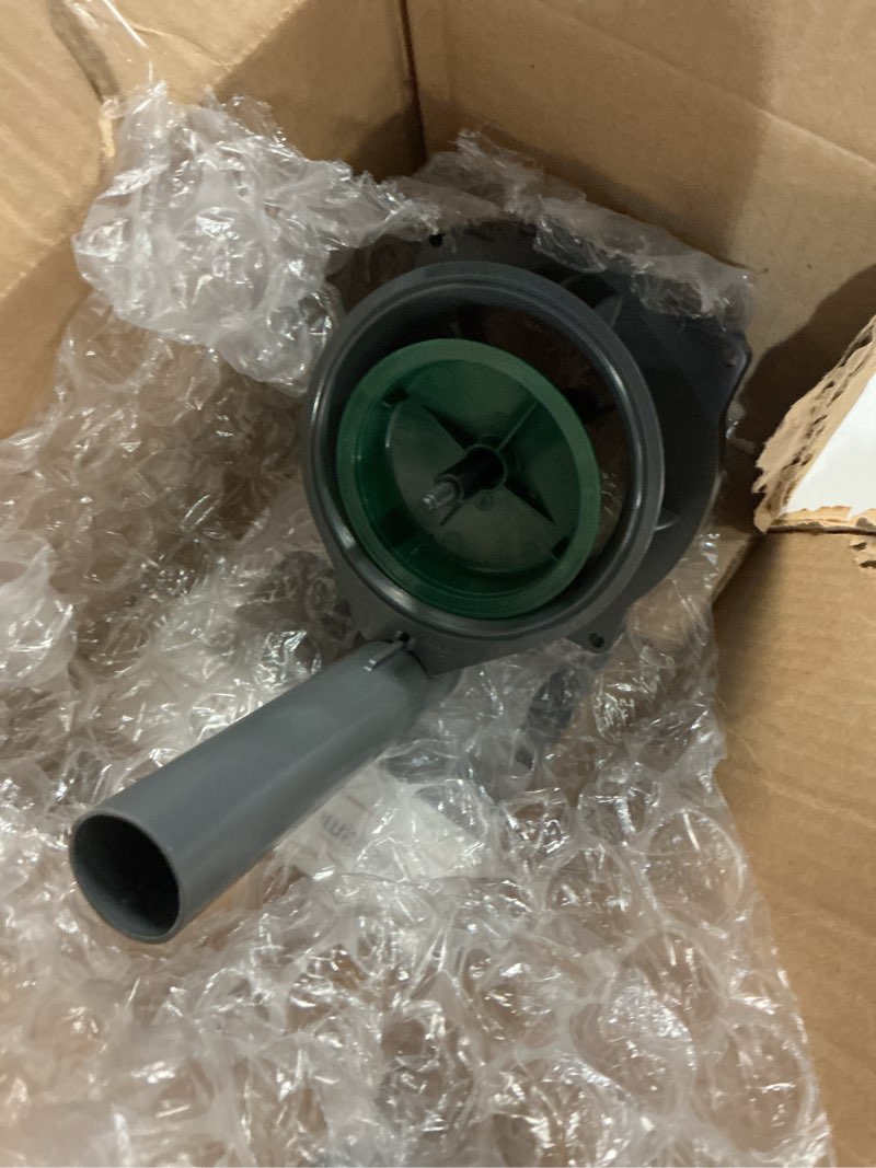Condition photo showing As Is for american standard 3280.040-0070a 4-inch flush valve assembly for champion one-piece toilets(compatible only with select champion 4 one-piece toilet), black champion 1-piece