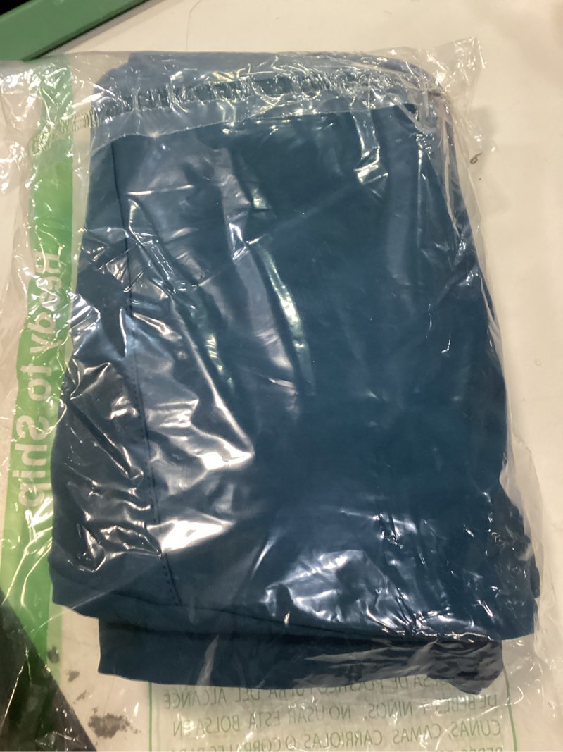 Condition photo showing New/Like New for g gradual women's fleece lined joggers high waisted water resistant thermal winter sweatpants running hiking pockets medium borealis green