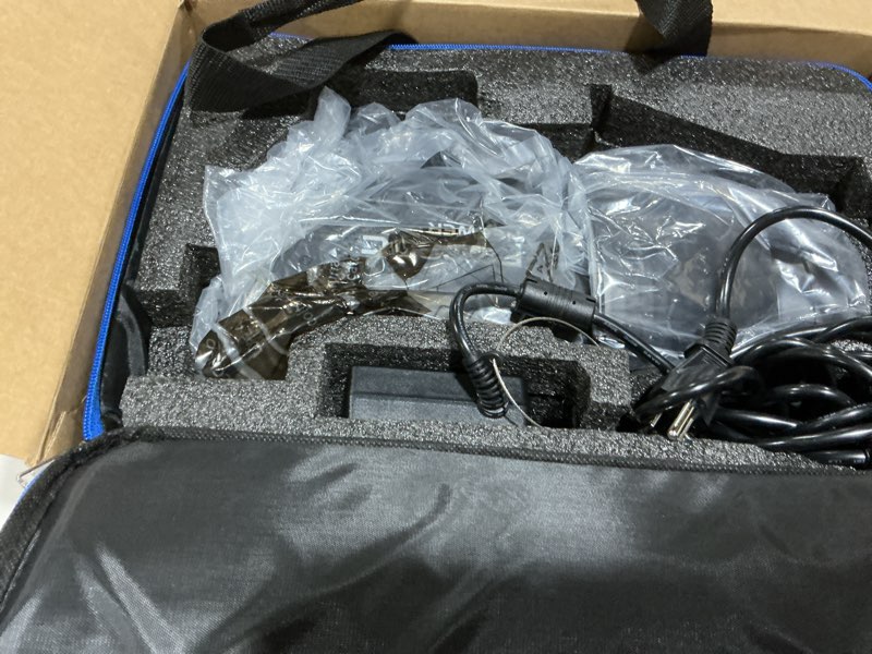 Condition photo showing As Is for NEEWER FS150C 130W RGB LED Video Light, 2500-7500K COB Continuous Lighting Output with CRI97/TLCI98 4 Dimming Curves, Bowens Mount Spotlight for Studio Shoots, RF1 7'' Reflector Diffuser Included