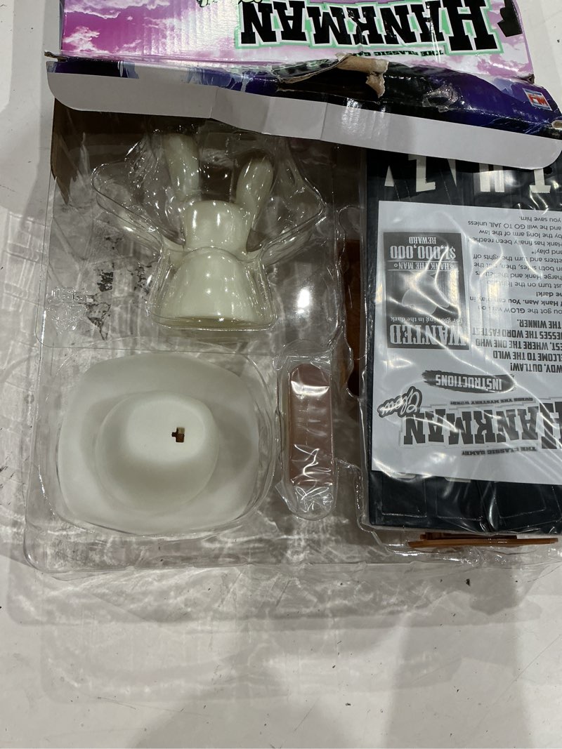 Condition photo showing Good Condition for fotorama hankman glow magnetic hangman word guessing game, glow in the dark travel toy, mystery letter games, gifts for kids ages 6 and up